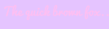 Image with Font Color FFBFF2 and Background Color E5C4FF